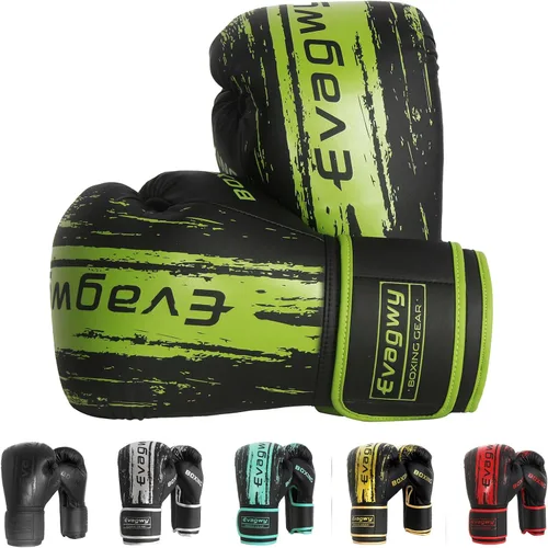 Miniatura 12 de Guantes de boxeo para hombres y mujeres, para entrenamiento profesional de sparring, adecuados para boxeo, kickboxing, MMA, pelea, guantes para saco