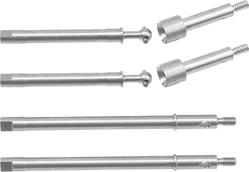 Miniatura 2 de ShareGoo - Eje de transmisión CVD delantero y trasero de acero inoxidable compatible con Axial SCX24 90081 AXI00001 AXI00002 AXI00004 AXI00005