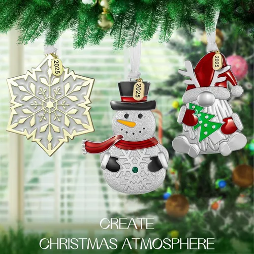 Miniatura 2 de Laraine Adornos para árbol de Navidad – Colgante decorativo colgante de árbol de coche, regalo de vacaciones, decoración del hogar