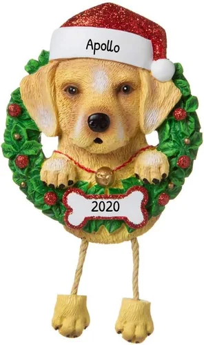 Miniatura 29 de Adornos de Navidad personalizados para perros de Elfos 2024 – Corona Shih Tzu para la primera Navidad de los amantes de los perros