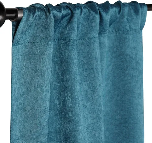 Miniatura 23 de BLUENILEMILLS Paneles de cortinas opacas para oscurecer la habitación con bolsillo para barra, cortinas perfectas para ventanas de cocina, Beige