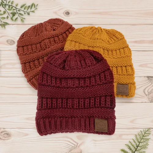 Miniatura 108 de KeaBabies 3-Pack Baby Beanies for Boys, Girls - Stretchy Knit Baby Hats, Cute Newborn