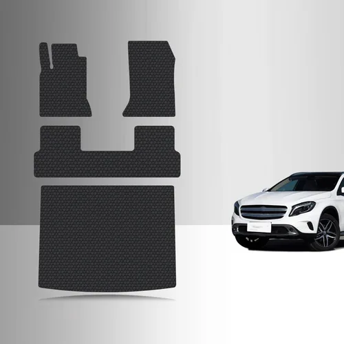 Miniatura 12 de TOUGHPRO Juego de accesorios de alfombrillas (primera fila + 2ª fila) para Mercedes Benz GLA180 GLA200 GLA250 GLA45 AMG