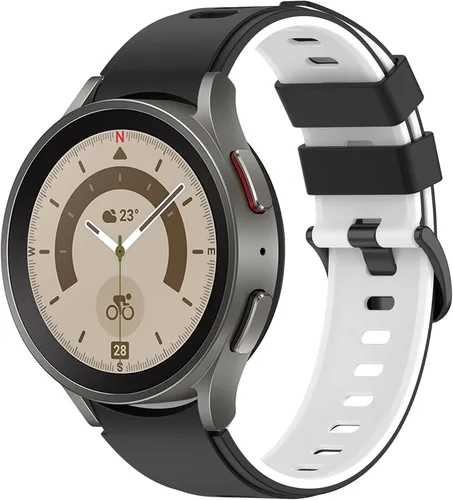 Miniatura 29 de VeveXiao Correa deportiva compatible con Samsung Galaxy Watch 5 Pro de 1.772 pulgadas/Watch 4 Classic 1.654 pulgadas/1.811 pulgadas, sin huecos