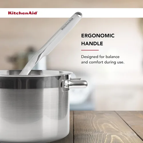 Miniatura 6 de KitchenAid Colador prémium con gancho para colgar, 14 pulgadas, acero inoxidable