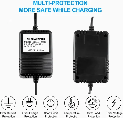 Miniatura 2 de Guy-Tech Reemplazo del adaptador de CA de 9V para Black Decker UA090010B UA-090010B 90500144 UA0900108 5102767-03 90500902 510276703 UA-0901