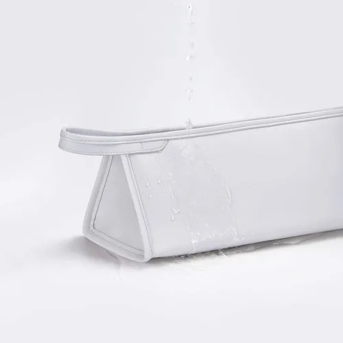 Miniatura 8 de Estuche de viaje de piel sintética portátil para Dyson Airwrap Styler/Dyson Supersonic Secador de pelo, impermeable, antiarañazos, a prueba de Negro
