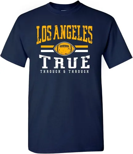 Miniatura 17 de Camiseta vintage para hombre Team Retro para aficionados al fútbol New York - Camisa Royal