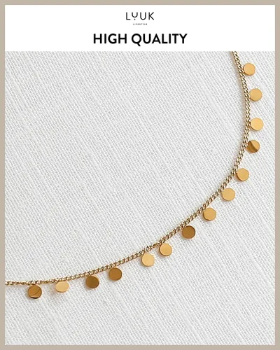 Miniatura 4 de LUUK LIFESTYLE Pulsera de acero inoxidable con colgante y tarjeta de felicidad, filigrana y joyería minimalista para mujer, idea de regalo única