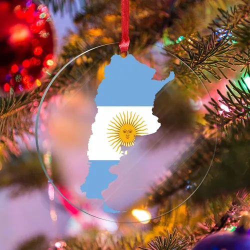 Miniatura 12 de Bandera de Albania, silueta de árbol, adorno de decoración de árbol de Navidad, bandera nacional, recuerdo de árbol de Navidad, recuerdo de Albania