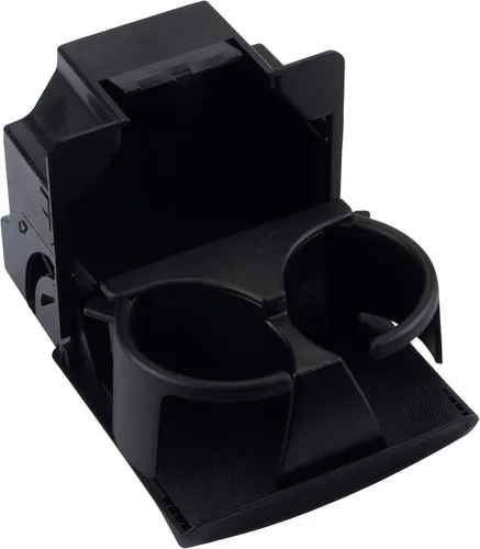 Dasbecan Reemplazo del portavasos de la consola central trasera negro compatible con Nissan Titan 2004-2015 Reemplaza# 96967-9FD0B