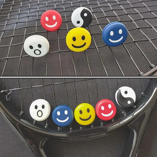 Miniatura 2 de FKYzixeh Tennis Racket Dampeners, Tennis Racket Shock Absorber, Cute Pattern Tennis Accessories