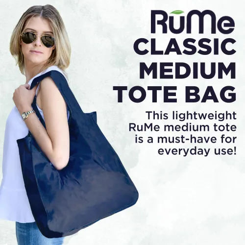 Miniatura 2 de RuMe Classic Medium Tote Eco-Friendly Reusable Washable 50lbs Grocery Shopping Bag Foldable Light & Durable
