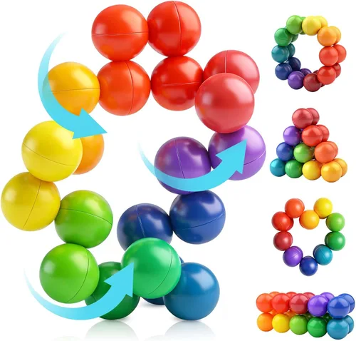 Miniatura 8 de Yrissmiss 3PCS Juguetes Sensoriales de Autismo para Niños Autistas, Juguetes Fidget Sensoriales para Adultos y Niños, Juguetes de Autismo para Niños
