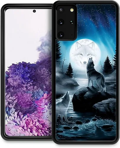 Miniatura 105 de CARLOCA Funda compatible con Samsung Galaxy S20, familia de jirafas divertidas en blanco y negro, para niñas y mujeres, diseño gráfico de moda, a