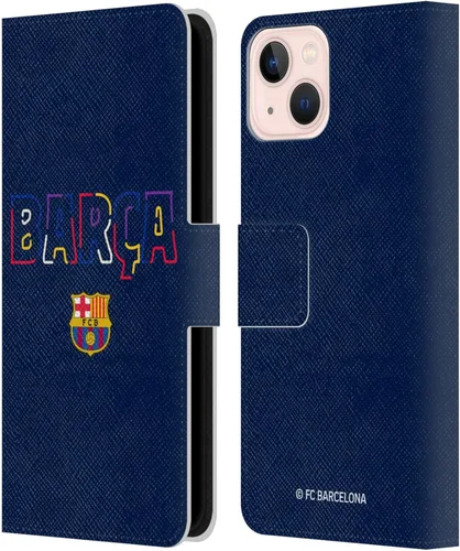 Miniatura 48 de Head Case Designs Funda de piel con licencia oficial del FC Barcelona Barca Crest Graphics para iPhone 11