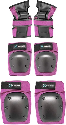 Miniatura 10 de Hover-1 Protective Elbow Pads, Knee Pads, Wrist Guards, Padded Shorts, Tank Top, T-Shirt - Hard PP Shells for Impact Resistance & EVA Foam