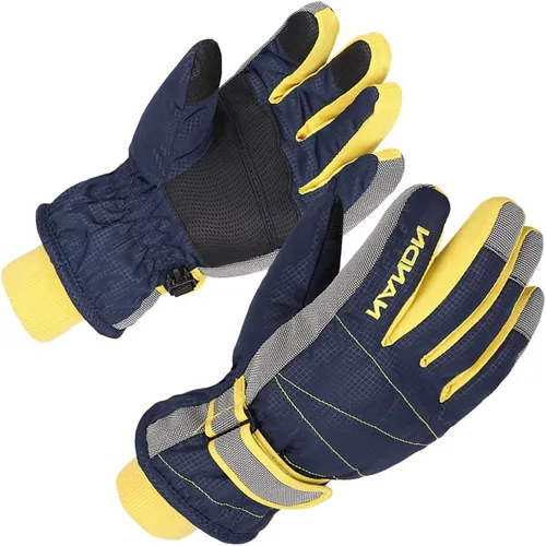 XTACER Kids Ski Snow Gloves Snowboard Winter Warm Cold Weather Gloves for Boys Girls Children
