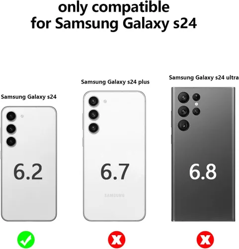 Miniatura 46 de Tuokiou Funda para Samsung Galaxy A14 5G, Fundas Protectoras Transparentes con Ranura para Tarjetas, Funda Cartera de TPU Suave Ajustada Resistente
