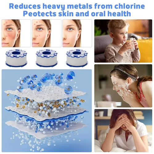 Miniatura 2 de Paquete de 10 cartuchos de repuesto para grifo de agua para fregadero, reemplazo de filtro de agua para grifo, cocina, baño, filtro de fregadero que