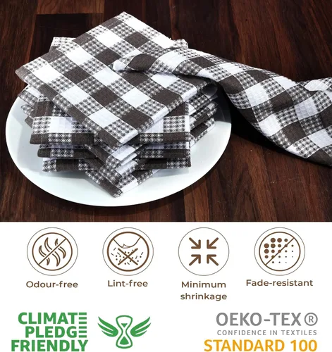 Miniatura 203 de Urban Villa Toallas de cocina 100% algodón para cocina (juego de 6) 20"x30" toallas de cocina altamente absorbentes, juego de ropa de cocina