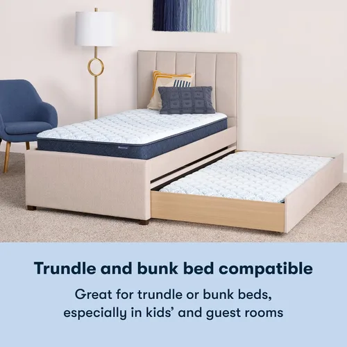Miniatura 6 de Serta Sleeptrue Firm - Colchón de espuma viscoelástica individual de 6 pulgadas en una caja, colchón refrescante, transpirable y alivia la presión