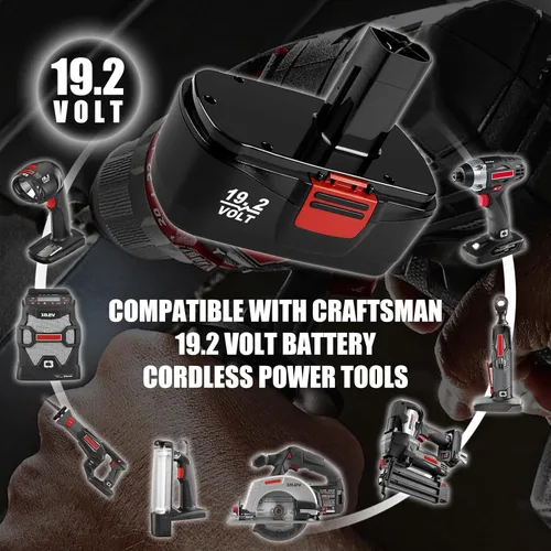 Miniatura 4 de 【1 Pack Upgrade 4.5Ah】C3 Replacement for Craftsman 19.2 Volt Battery Compatible with Craftsman 19.2 Volt Batteries DieHard 130279005 315.113753