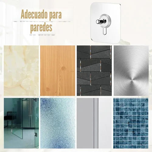 Miniatura 5 de Ganchos adhesivos sin taladros, colgadores de fotos mejorados sin clavos, ganchos adhesivos de montaje en pared para colgar, ganchos de pared sin