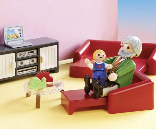 Miniatura 3 de Playmobil Cómodo paquete de muebles de sala de estar