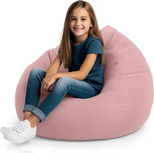 Miniatura 13 de Stuffed Animal Bean Bag Storage Chair Cover (No Filler) Soft Washable Stuffable Removable Premium Organizing Plush Toys Comfortable Organizer Keep