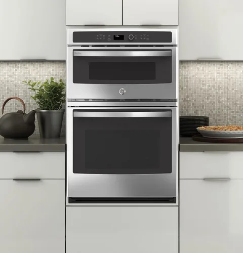 Miniatura 2 de GE PK7800SKSS horno de pared de combinación eléctrica, negro sólido
