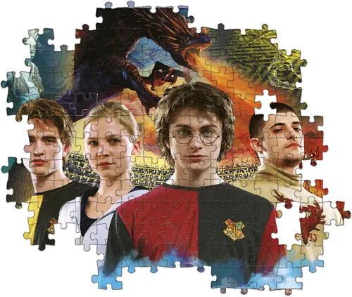 Miniatura 4 de Clementoni - 39656 - Puzzle Harry Potter - Rompecabezas de 1000 piezas, hecho en Italia, rompecabezas para adultos