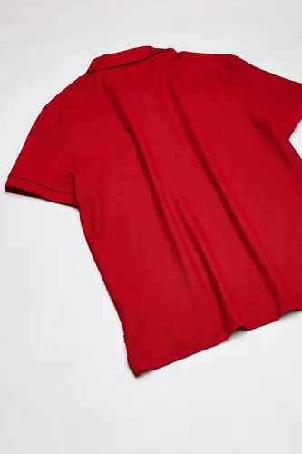 Miniatura 4 de Nautica playera polo clásica de mangas cortas color sólido para hombre