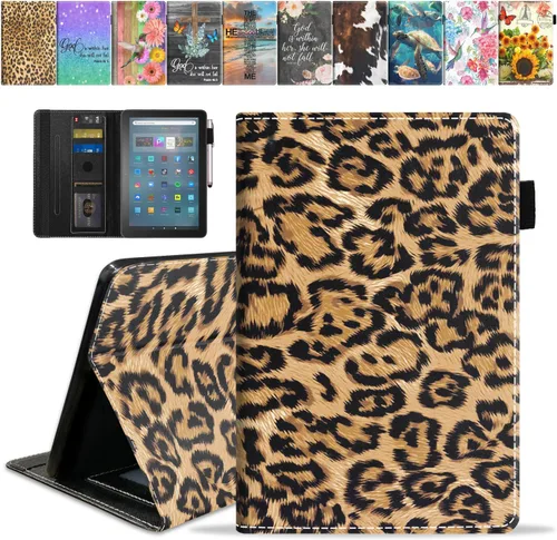 Miniatura 13 de Funda para tableta Amazon Fire Max 11 (11 pulgadas, 13ª generación, versión 2023) con ranura para tarjetas y apagado y encendido automático, funda