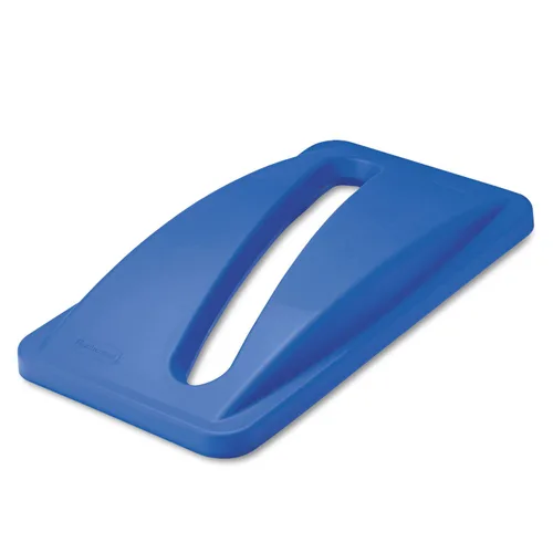 Miniatura 3 de Rubbermaid Commercial Products Tapa de Bote de Basura Slim Jim, Verde, Tapa de Residuos para Papel/Botella/Lata Compatible con Contenedor
