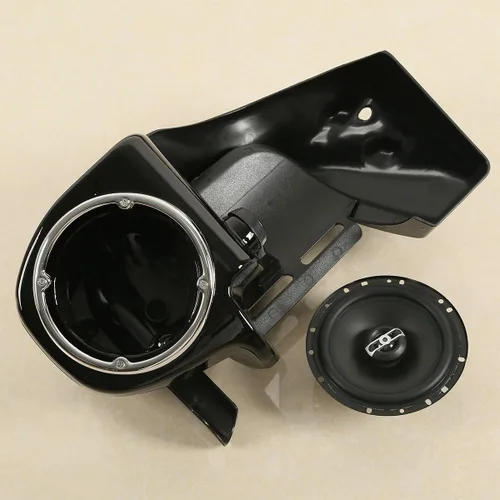 Miniatura 3 de TCT-MOTORPARTS Carenaduras inferiores ventiladas con caja de altavoces de 6 1/2" para Harley Touring Road King Street Electra Glide Road Glide Ultra