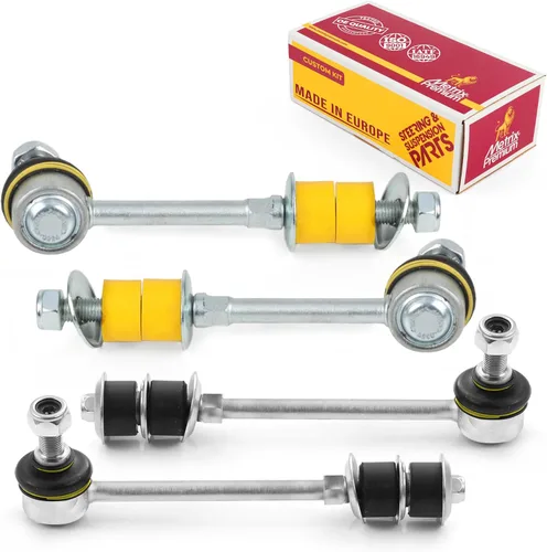 Miniatura 57 de Metrix Premium Piezas de Chasis - Kit de 4 Piezas de Enlace de Barra Estabilizadora Delantera y Trasera Compatible con Mercury Mariner 2009-2011