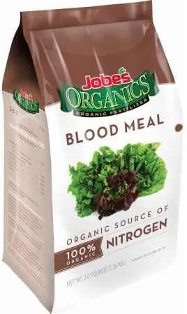 Miniatura 2 de Jobe's Organics Fertilizante de harina de sangre, 3 libras - 5 bolsas