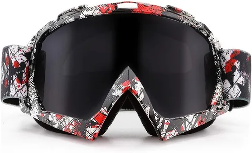 Miniatura 14 de SPOSUNE - Gafas para motocicleta, ATV, gafas UV400 para motocross, gafas para hombres, mujeres y jóvenes, gafas resistentes al viento y al polvo
