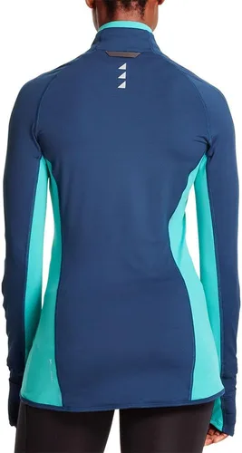 Miniatura 3 de MISSION Women's Vaporactive Stamina Lightweight 14 Zip Long Sleeve Shirt