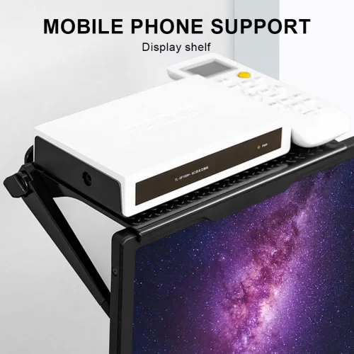 Miniatura 3 de Park TV - Estante superior para Apple TV, soporte para monitor, estante de router ajustable para caja multimedia, consola de juegos, enrutador