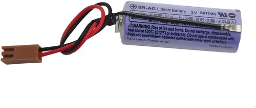 Miniatura 3 de RUNAAJA BR-AG - Batería de litio no recargable de 3 V, 1800 mAh, repuesto para batería BR-AG con enchufe marrón