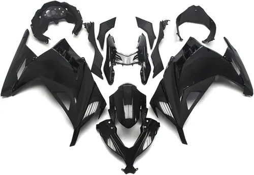 Juego Completo de Carenados de Molde de Inyección Compatible con Kawasaki EX300R Ninja 300 2013 2014 2015 2016 2017 Ninja 300 13 14 15 16 17 ABS
