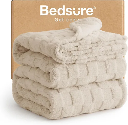 Miniatura 28 de Bedsure GentleSoft - Manta verde salvia para sofá, manta de forro polar a cuadros, regalos de Navidad para mujeres, hombres y niñas, bonita manta