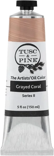 Miniatura 179 de Tusc & Pine Pintura al óleo Artist – Alizarin Crimson, 1.4 fl oz, sin amarilleo, consistencia rica y cremosa, carga máxima de pigmento, pinturas al