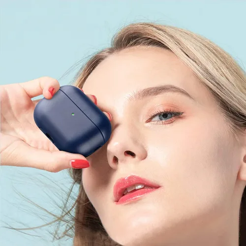 Miniatura 6 de Maogoam Funda de cuero para AirPods Pro 2 con botón, funda de piel auténtica de cera de aceite curtido vegetal para AirPods Pro 2ª