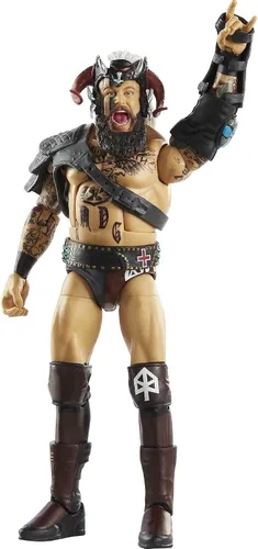 Miniatura 2 de WWE Erik Elite Series #80 - Figura de acción de lujo con detalles faciales realistas, equipo de anillo icónico y accesorios