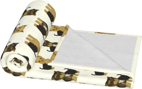 Miniatura 3 de Yorkshire Terrier - Manta de forro polar para perro Yorkie de franela súper suave, acogedora, lavable, ligera y mullida para sofá, cama, oficina