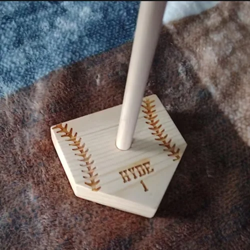 Miniatura 5 de Soporte de exhibición de anillo apilado personalizado de béisbol y sóftbol, estuche de exhibición de anillo de campeonato con nombre personalizado