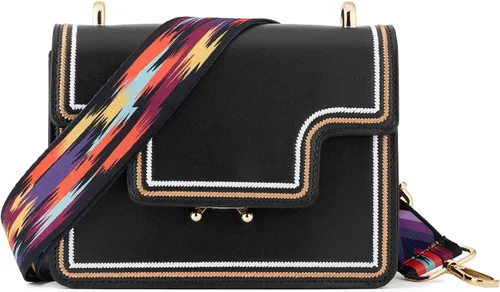 Miniatura 159 de ZOOEASS - Correa de repuesto para cartera, para colgar en el hombro o para cruzar, ancha y ajustable, de lona